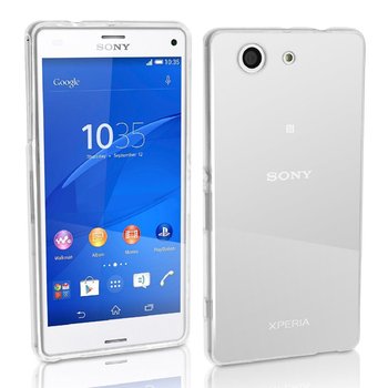 CaseUp Sony Xperia Z3 Compact Kılıf Transparent Soft Beyaz