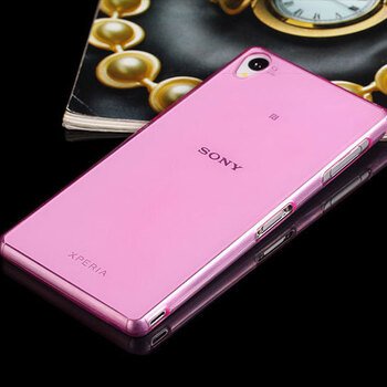 CaseUp Sony Xperia Z3 Compact Kılıf Transparent Soft Pembe