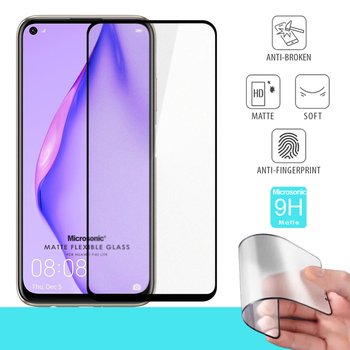 Microsonic Huawei P40 Lite Matte Flexible Ekran Koruyucu Siyah