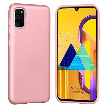 CaseUp Samsung Galaxy M30s Kılıf Matte Surface Rose Gold