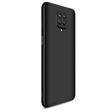 Microsonic Xiaomi Redmi Note 9 Pro Max Kılıf Double Dip 360 Protective AYS Siyah