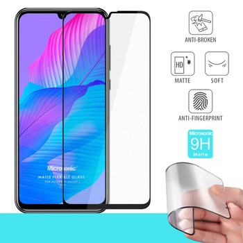 Microsonic Huawei Y8P Matte Flexible Ekran Koruyucu Siyah