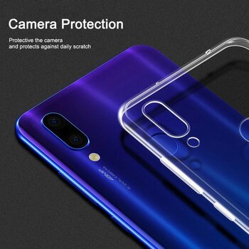 Microsonic Xiaomi Redmi Note 7 Kılıf Transparent Soft Beyaz