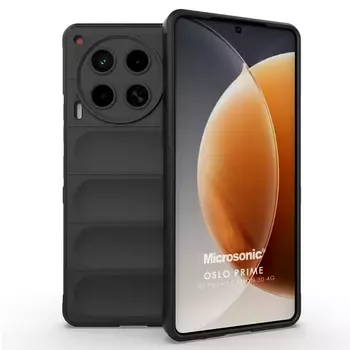 Microsonic TECNO Camon 30 Kılıf Oslo Prime Siyah