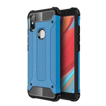 Microsonic Xiaomi Redmi S2 Kılıf Rugged Armor Mavi