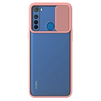 Microsonic Xiaomi Redmi Note 8 Kılıf Slide Camera Lens Protection Pembe