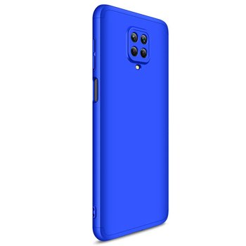 Microsonic Xiaomi Redmi Note 9 Pro Kılıf Double Dip 360 Protective AYS Mavi