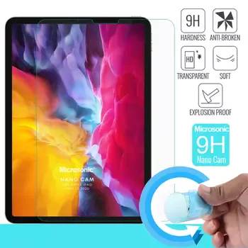 Microsonic Apple iPad Pro 11'' 2020 2. Nesil (A2228-A2068-A2230) Nano Cam Ekran Koruyucu