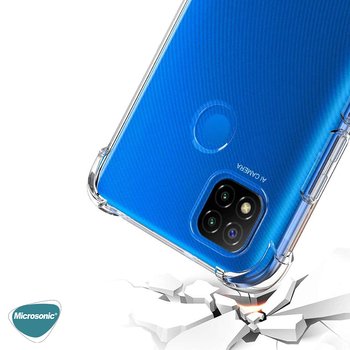 Microsonic Xiaomi Redmi 9C Kılıf Anti Shock Silikon Şeffaf