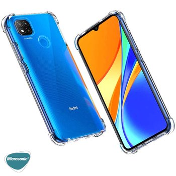 Microsonic Xiaomi Redmi 9C Kılıf Anti Shock Silikon Şeffaf