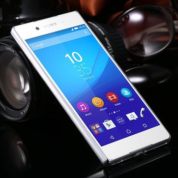 CaseUp Sony Xperia Z3 Compact Lazer Kesim Silikon Kılıf Gümüş