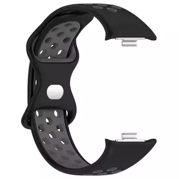 Microsonic Xiaomi Redmi Watch 5 Rainbow Gently Band Kordon Siyah Gri