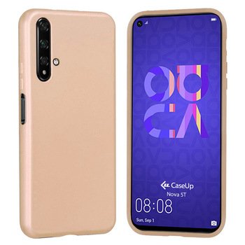 CaseUp Huawei Nova 5T Kılıf Matte Surface Gold