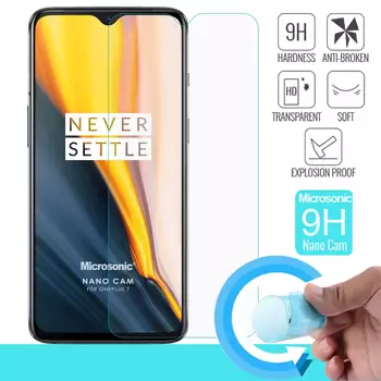 Microsonic OnePlus 7 Nano Glass Cam Ekran Koruyucu