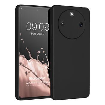 Microsonic Matte Silicone Honor Magic 8 Lite Kılıf Siyah