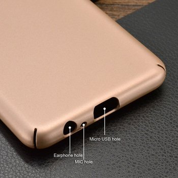 Microsonic Samsung Galaxy A8 Plus​ 2018 Kılıf Premium Slim Gümüş