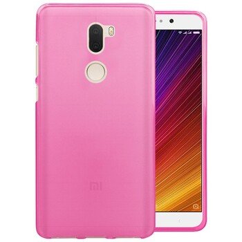 Microsonic Xiaomi Mi 5S Plus Kılıf Transparent Soft Pembe