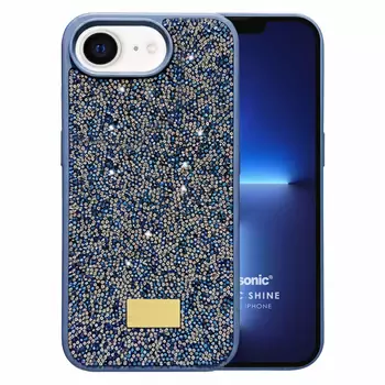 Microsonic Apple iPhone 16e Kılıf Cosmic Shine Lacivert