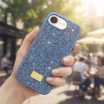 Microsonic Apple iPhone 16e Kılıf Cosmic Shine Lacivert