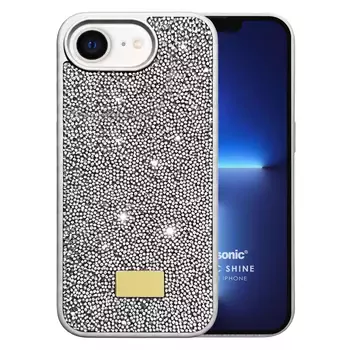 Microsonic Apple iPhone 16e Kılıf Cosmic Shine Gümüş