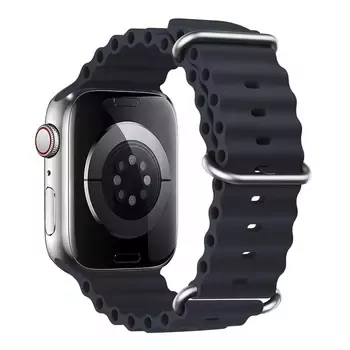 Microsonic Apple Watch Ultra 3 Kordon Aqua Belt Lacivert