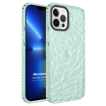 Microsonic Apple iPhone 13 Pro Kılıf Prism Hybrid Yeşil