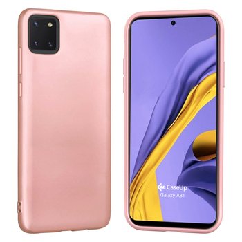 CaseUp Samsung Galaxy A81 Kılıf Matte Surface Rose Gold