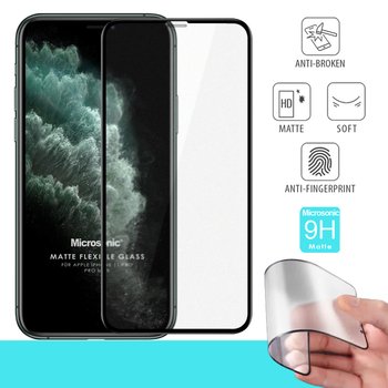 Microsonic Apple iPhone 11 Pro Matte Flexible Ekran Koruyucu Siyah