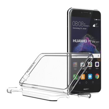 Microsonic Huawei P9 Lite 2017 Kılıf Komple Gövde Koruyucu Silikon Şeffaf