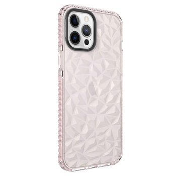 Microsonic Apple iPhone 13 Pro Kılıf Prism Hybrid Pembe