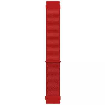 Microsonic Xiaomi Watch S3 Hasırlı Kordon Woven Sport Loop Kırmızı