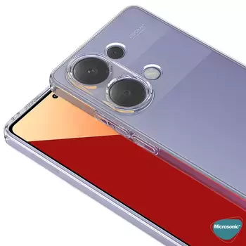 Microsonic Xiaomi Poco M6 Pro 4G Kılıf Transparent Soft Şeffaf