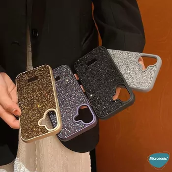 Microsonic Apple iPhone 16 Plus Kılıf Cosmic Shine Lacivert