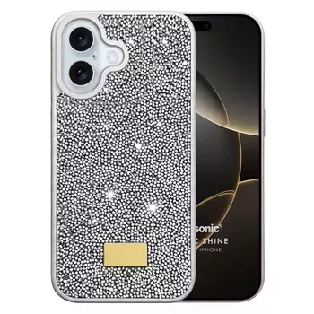 Microsonic Apple iPhone 16 Plus Kılıf Cosmic Shine Gümüş