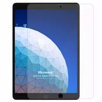 Microsonic Apple iPad Air 3 10.5'' 2019 (A2152-A2123-A2153-A2154) Matte Nano Glass Cam Ekran Koruyucu