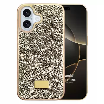 Microsonic Apple iPhone 16 Plus Kılıf Cosmic Shine Gold