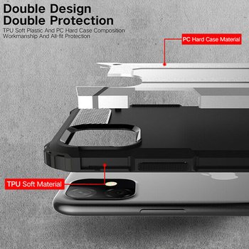 CaseUp Apple iPhone 12 Pro Max Kılıf Tank Siyah