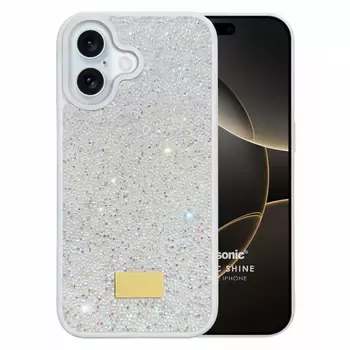 Microsonic Apple iPhone 16 Plus Kılıf Cosmic Shine Beyaz