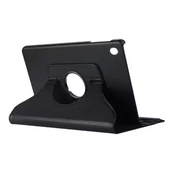 Microsonic Huawei MediaPad T3 7'' Kılıf 360 Rotating Stand Deri Siyah