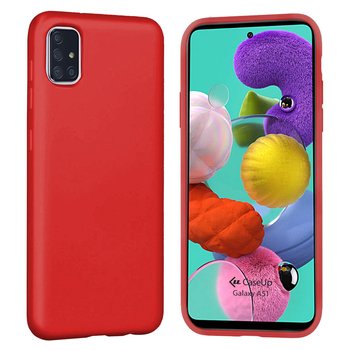 CaseUp Samsung Galaxy A51 Kılıf Matte Surface Kırmızı