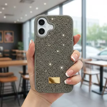 Microsonic Apple iPhone 16 Kılıf Cosmic Shine Koyu Gri