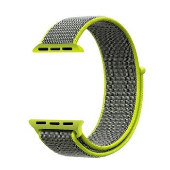 Microsonic Apple Watch Series 2 38mm Nylon Loop Kordon Flash