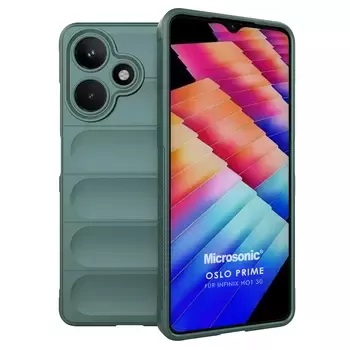 Microsonic Infinix Hot 30i Kılıf Oslo Prime Yeşil