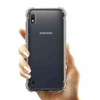 Microsonic Samsung Galaxy A10 Kılıf Anti Shock Silikon Şeffaf