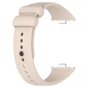 Microsonic Xiaomi Redmi Watch 5 Kordon Silicone Sport Band Bej