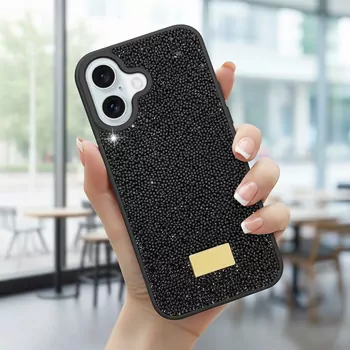 Microsonic Apple iPhone 16 Kılıf Cosmic Shine Siyah