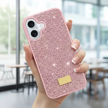 Microsonic Apple iPhone 16 Kılıf Cosmic Shine Pembe