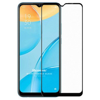 Microsonic Oppo A15 Matte Flexible Ekran Koruyucu Siyah