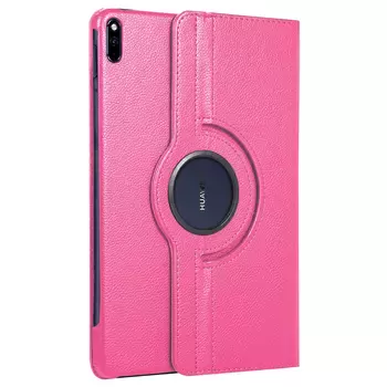 Microsonic Huawei MatePad Pro 10.8'' Kılıf 360 Rotating Stand Deri Pembe