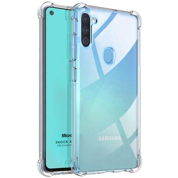 Microsonic Samsung Galaxy M11 Kılıf Anti Shock Silikon Şeffaf